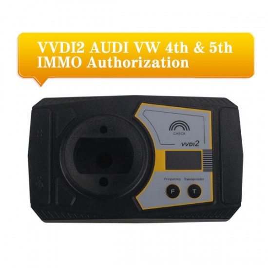 VVDI2 AUDI 4th & 5th IMMO Functions Authorization Service