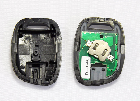 1 button pcb board for renault