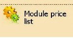 Module price list