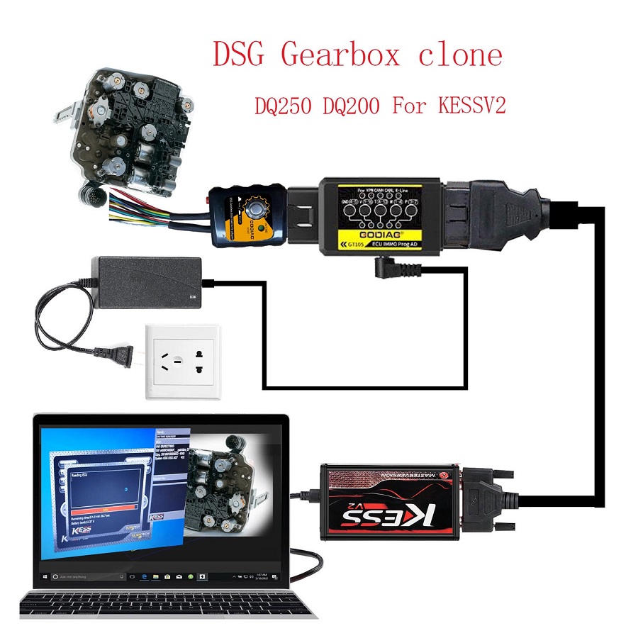 GODIAG-GT107-DSG-Gearbox-Data-ReadWrite-Adapter-Plus-Kess-V2-V5017-SW-V28-Red-PCB-Plus-Ktag-7020-V225-SW-Red-PCB-EU-Online-Version-SE137-C3SE135-ESE161